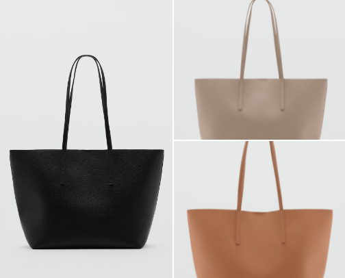 Collage bags from MANGO cover photo collage