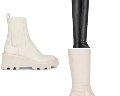 flat boots🥾 cover photo collage