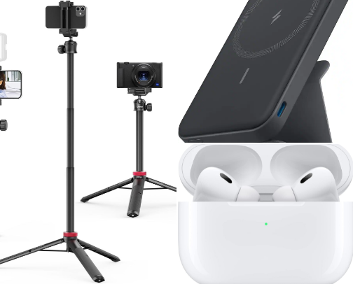 Tech and Content Creator Gear cover photo collage