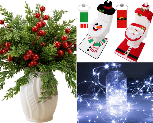 Christmas Decor cover photo collage
