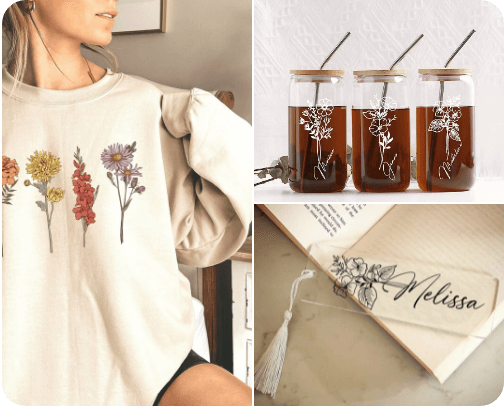 Gift ideas cover photo collage