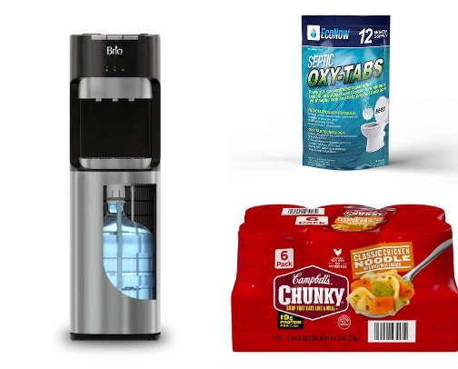 Emergency items needed in case of war. cover photo collage