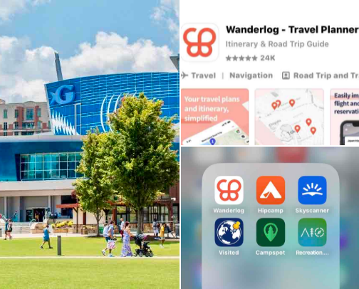 Cool Places to Visit 🏕️🏖️✈️🚢🚙🗺️ cover photo collage