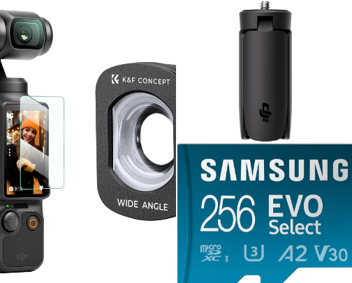 DJI OSMO ACCESSORIES cover photo collage