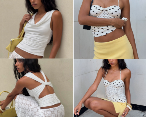 Trendy Summer Outfits under 100$ cover photo collage