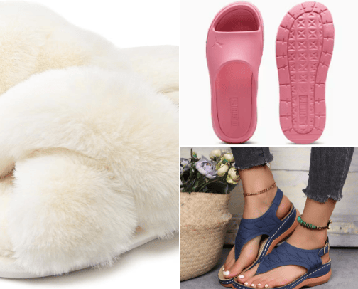 My Favorite Footwear Collection. cover photo collage