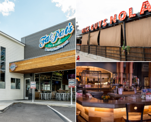 Eating Out in the Great State of Louisiana cover photo collage
