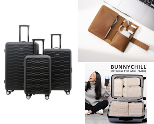 Never travel without these essentials! cover photo collage