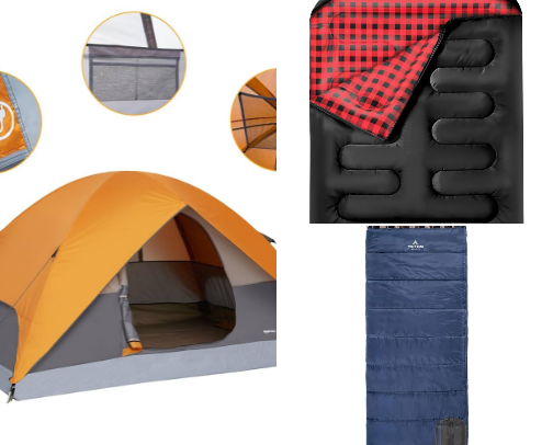 Camping essentials so your trip doesn't suck! cover photo collage