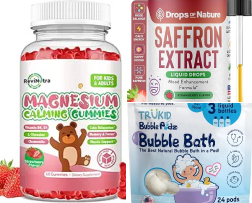 Essentials for my ADHD kid cover photo collage