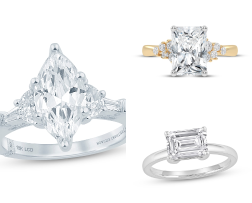 Engagement Ring Designs: Summer 2025 cover photo collage