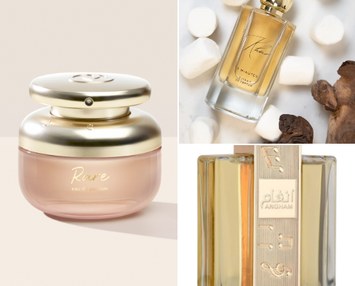 Layering Rare Eau de Parfum cover photo collage