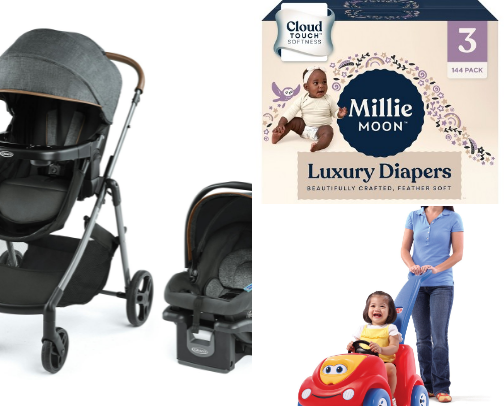 1st Time Mom Must Haves – Baby Registry Essentials for New Moms 👶🏽✨ cover photo collage