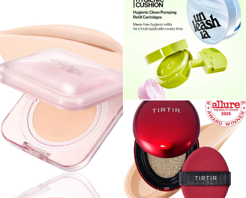Cushion foundation 🎀 cover photo collage