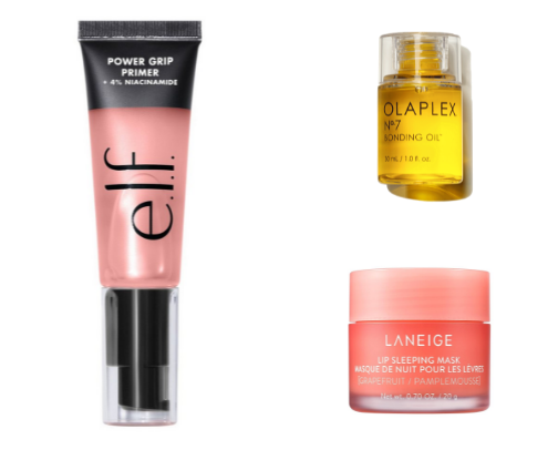 My favorite beauty recs cover photo collage