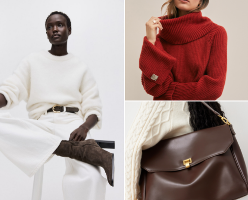 Your Cosy & Chic Winter Fashion cover photo collage