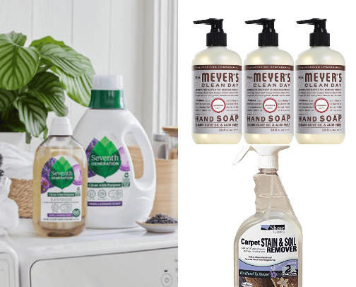 House Cleaning Products cover photo collage