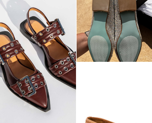 Trendy footwear for 2026 cover photo collage