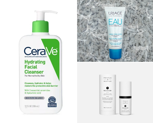 Skincare saviours!! cover photo collage