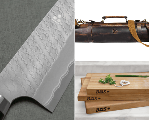 Knives and Boards cover photo collage