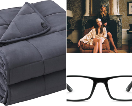 Stress Relief & Better Sleep: Must-Have Products for Healthy Living in Your 40s cover photo collage