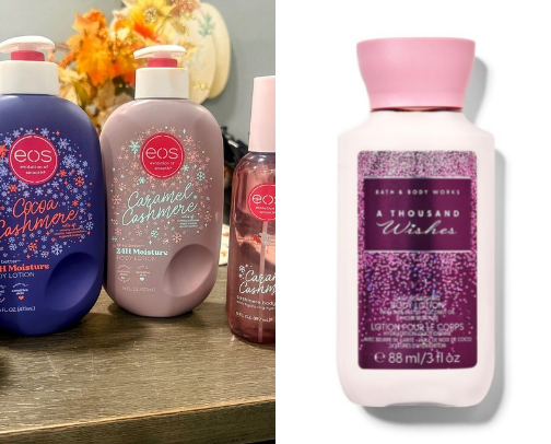 Lotions cover photo collage