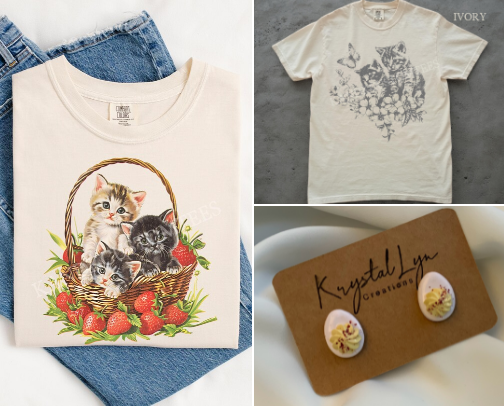 Etsy Finds cover photo collage