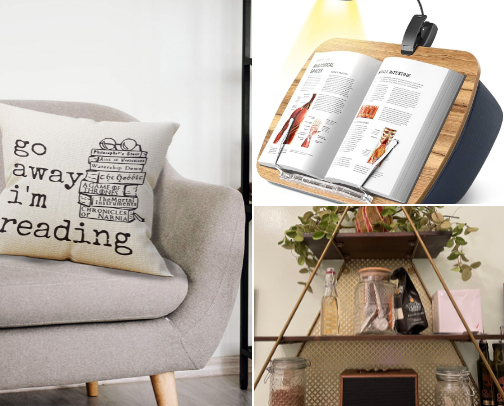 The Ultimate Cozy Reader Nook cover photo collage
