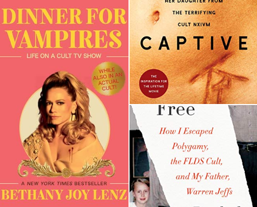 The Best Books about CULTS to Add to your TBR! cover photo collage