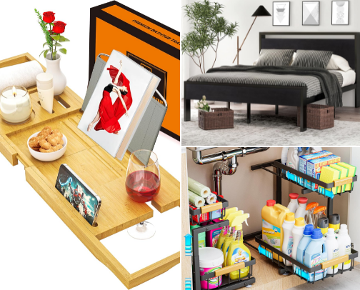 My home goodies and essentials cover photo collage