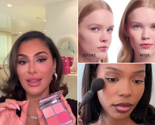 Must have blush.😊 cover photo collage