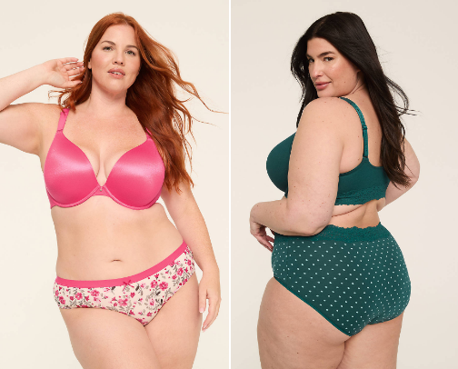 Intimates 💖 Plus-Size Edition cover photo collage