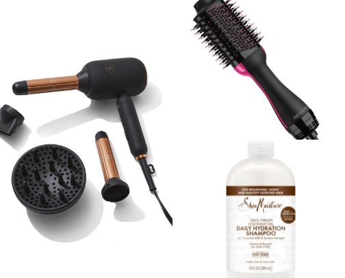 Current Favorite hair products cover photo collage