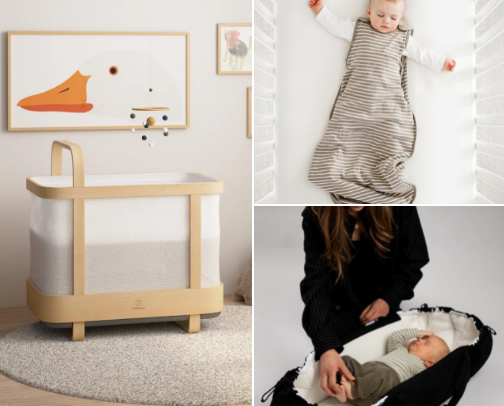the expensive but 'i swear by it' for baby list cover photo collage