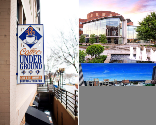 Romanticizing Greenville, SC cover photo collage