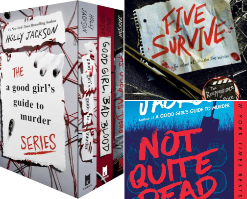 My Favorite Thriller Books of All Time cover photo collage