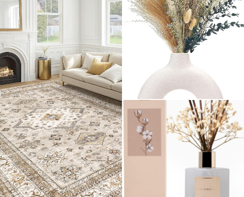 Cozy Home Listing cover photo collage