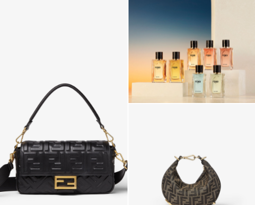 Fendi everything essentials cover photo collage