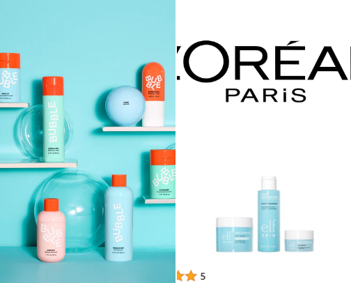 Cosmetic Products cover photo collage