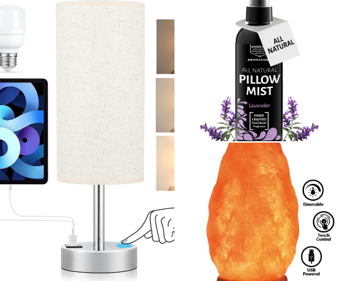 15 Products That Help You Sleep Better When Your Brain Won’t Shut Off cover photo collage