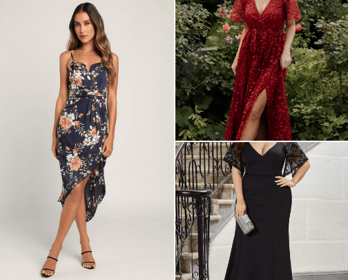 Wedding Guest Dresses cover photo collage