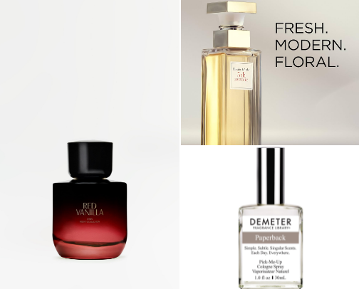affordable perfumes for men and women cover photo collage