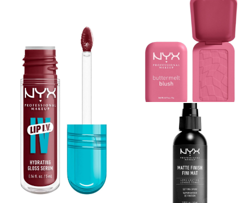 NYX Products cover photo collage