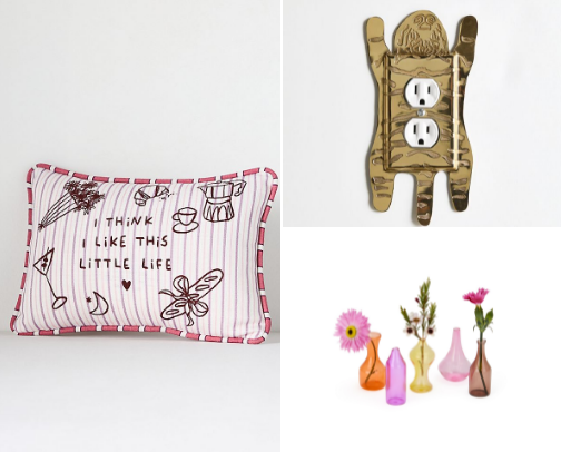 cool girl home decor finds UNDER $50 🐆 cover photo collage