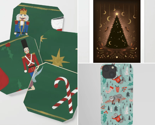 Christmas gifts for her🎄👧 cover photo collage