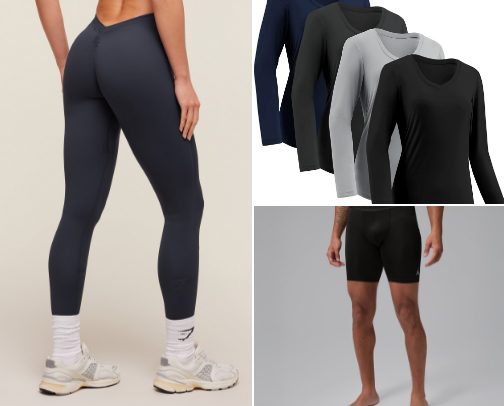 BEST SELLING SPORTS WEAR THAT'S ACTUALLY WORTH THE HYPE. cover photo collage
