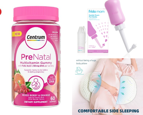 Must have pregnancy & postpartum products✨ cover photo collage