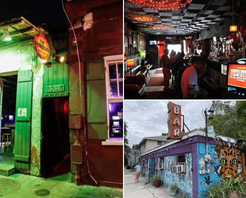 Best New Orleans Dive Bars cover photo collage