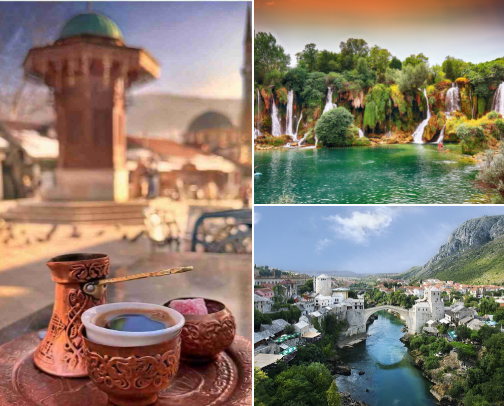 Places to visit in Bosnia and Herzegovina 🇧🇦 cover photo collage
