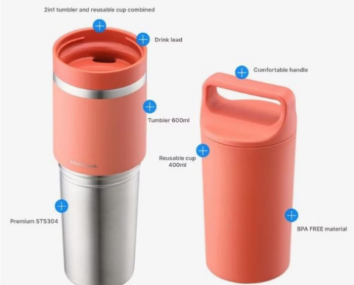 My Best Buy Tumbler for daily activities and travel friendly ✨ cover photo collage